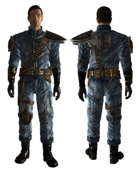 fallout vault dweller outfit|armored vault 13 jumpsuit.